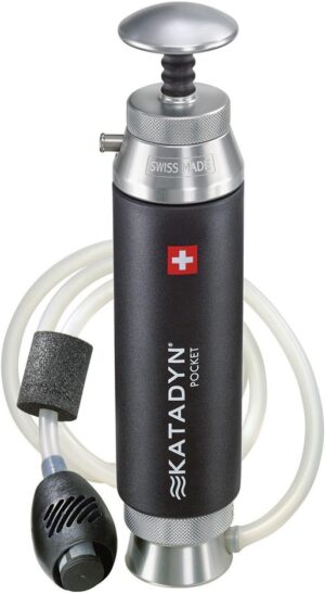 Katadyn Pocket Water Filter For Backpacking & Camping