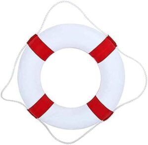 WJIANKPA Pool Safety Life Preserver Ring 52cm