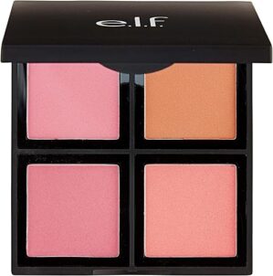 e.l.f. Powder Blush Palette, Four Blush Shades