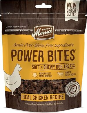 Merrick Power Bites Soft & Chewy Dog Treats