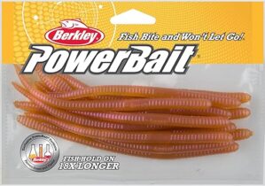 Berkley PowerBait Nightcrawler Natural, 6" (13 Count)