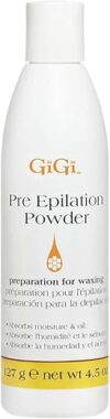 GiGi Pre Epilation Dusting Powder, 4.5 Ounce