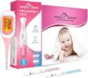 Easy@Home Pregnancy Test Sticks + Ovulation Test Strips + Smart Basal Thermometer