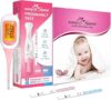 Easy@Home Pregnancy Test Sticks + Ovulation Test Strips + Smart Basal Thermometer