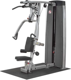 Body solid Pro Clubline Dual Adjustable Press LAT Machine