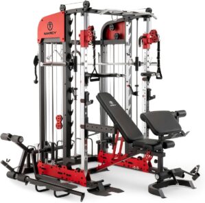 MARCY Pro Deluxe Smith Cage Home Gym SM-7553