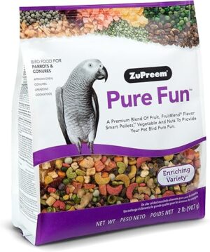 ZuPreem Pure Fun Bird Food, Medium Large Birds
