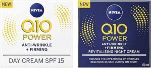 NIVEA Q10 SPF 15 Anti-Wrinkle Day & Night Cream, 50 ml
