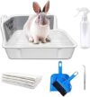 kathson Rabbit Litter Box Toilet, Bunny Potty Trainer