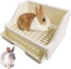 kathson Rabbit Litter Box Trainer With Drawer