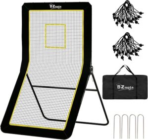 BZnota Rebounder Lacrosse Volleyball Bounce Back Net