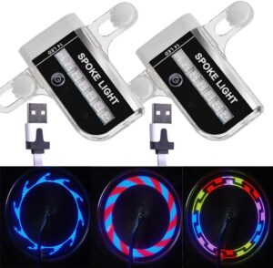 Solhice Rechargeable LED Bike Wheel Lights