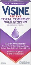Visine Red Eye Total Comfort Eye Drops, Pack Of 4
