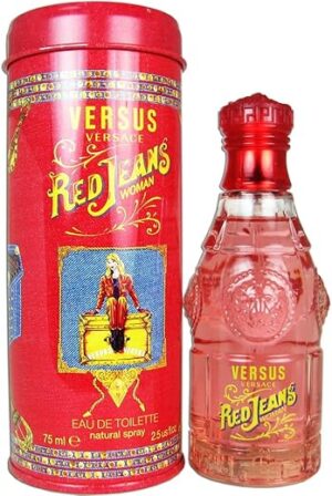 Versace Red Jeans Eau De Toilette Spray, 2.5 Ounce