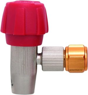 Planet Bike Red Zeppelin CO2 Tire Inflator, Black