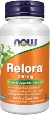 NOW Foods Relora 300 mg, 60 Veg Capsules