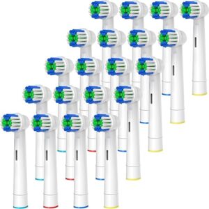 GENKENT Replacement Toothbrush Heads, 20 Pcs Professional