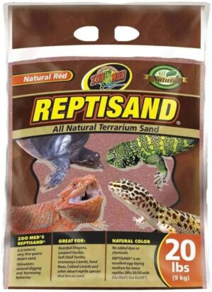 Zoo Med ReptiSand Natural Red 20 lb Bag