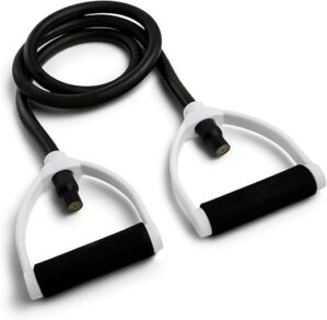 Champion Sports Resistance Tube Bands For Strength Training, 100 Lbs