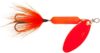 Yakima Bait Rooster Tail Spinner Lure, Orange Fluorescent