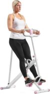 Sunny Health & Fitness Row N Ride Squat Machine For Glutes