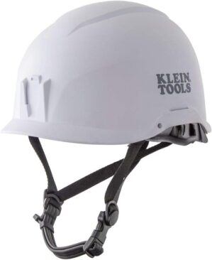 Klein Tools Safety Helmet 60145, Non-Vented, White