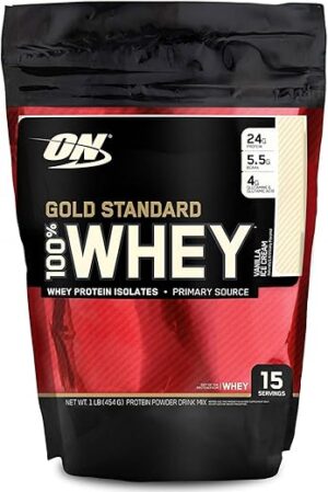 Optimum Nutrition Sample Size Whey Protein Powder, Double Rich Chocolate