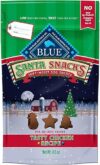 Blue Buffalo Santa Snacks Natural Soft Dog Treats, Chicken