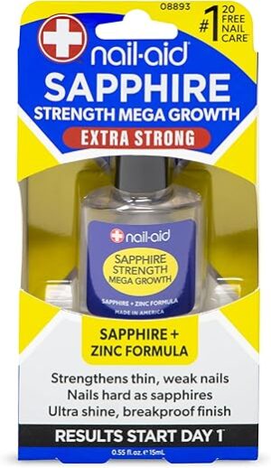 Nail-Aid Sapphire Strengthener & Mega Growth Treatment