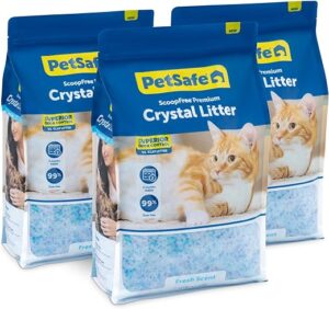 PetSafe ScoopFree Premium Crystal Cat Litter (3 Pack)