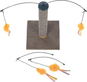 SmartyKat Scratch 'N Spin Cat Scratching Post