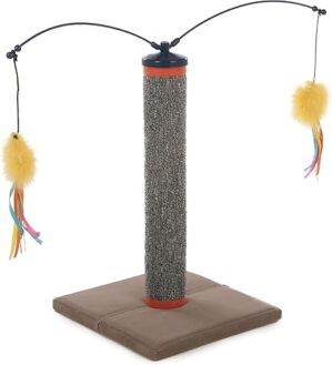 SmartyKat Scratch 'N Spin Cat Scratching Post
