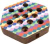 Furhaven Scratching Pad Ball Track Cat Toy