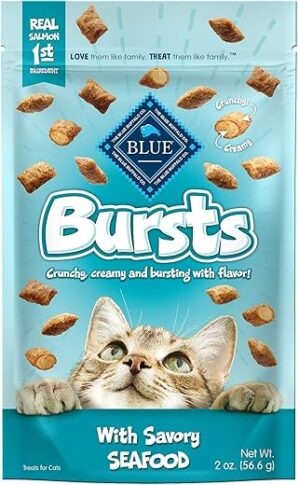 Blue Buffalo Seafood Flavour Cat Treats, 2 oz