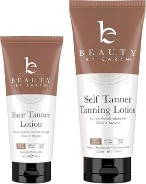 Beauty by Earth Self Tanner With Aloe Vera & Shea Butter