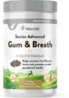 NaturVet Senior Advanced Gum & Breath Supplement – 45 Ct