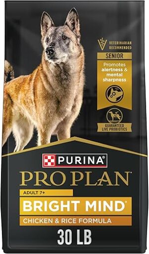 Purina Pro Plan Senior Dog Food, Bright Mind Chicken Formula