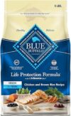 Blue Buffalo Senior Dry Dog Food, Chicken & Brown Rice