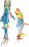 Hartz Silver Vine & Catnip Plush Kicker Toy
