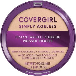 COVERGIRL Simply Ageless Wrinkle Blurring Powder, Fair Ivory