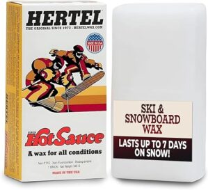Hertel Wax Ski And Snowboard Wax - Super HotSauce