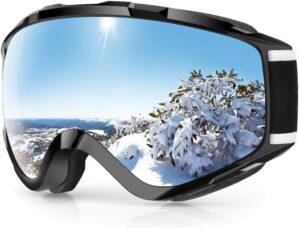 findway Ski Goggles OTG - 100% UV Protection