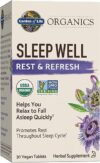 Garden of Life Sleep Well Rest & Refresh Tablets