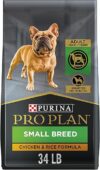 Purina Pro Plan Small Breed Dog Food, Chicken & Rice