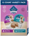 Blue Buffalo Small Breed Wet Dog Food Variety Pack, 12 Count