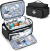 CURMIO Small Medicine Storage Bag, First Aid Box
