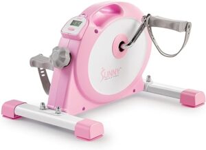 Sunny Health & Fitness Smart Exercise Bike & Under Desk Pedal Exerciser