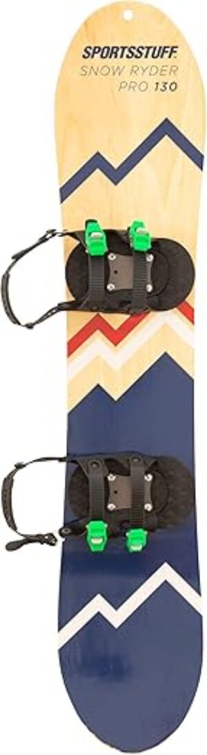 SportsStuff Snow Ryder Hardwood Beginner’s Snowboard