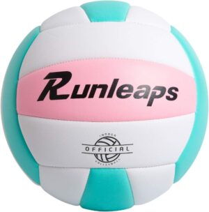 Runleaps Soft Indoor Waterproof Volleyball Size 5