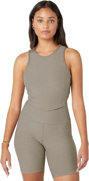 Beyond Yoga Spacedye Motivate Cropped Tank Top